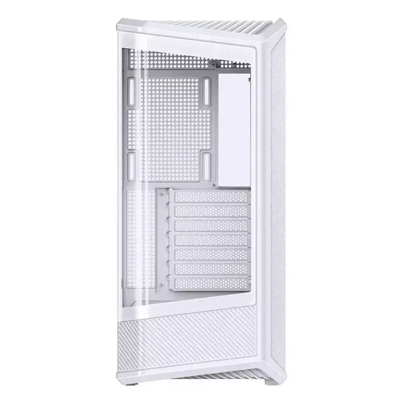Computer Case Jonsbo D400 Midi Tower ATX Tempered Glass - White