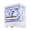 Computer Case Jonsbo D400 Midi Tower ATX Tempered Glass - White