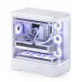 Computer Case Jonsbo D400 Midi Tower ATX Tempered Glass - White