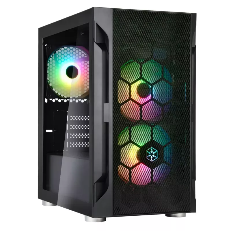 PC Case Silverstone FARA H1M PRO Micro Tower Black