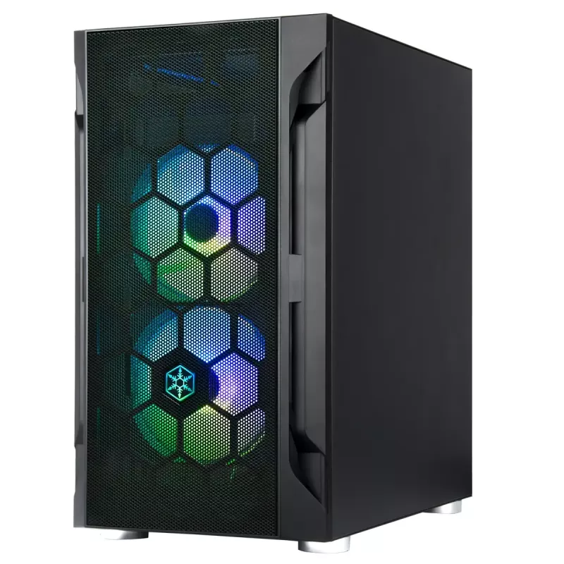 PC Case Silverstone FARA H1M PRO Micro Tower Black