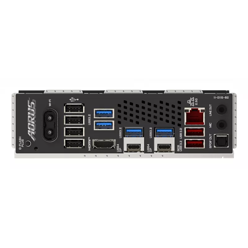 GIGABYTE X870 AORUS ELITE WIFI7 Motherboard - Supports AMD Ryzen 9000 CPUs, 16+2+2 phases VRM, up to 8000MHz DDR5 (OC), 3xPCIe 5.0 + 1xPCIe 4.0, Wi-Fi 7, 2.5GbE LAN, USB 4