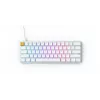 Glorious Gaming GMMK keyboard USB QWERTY US International Silver, White