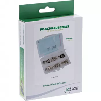 InLine PC Server Screw Set 83pcs.