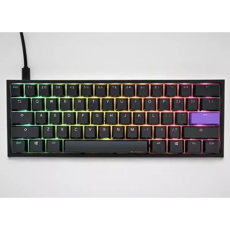 Ducky One 2 Pro Mini keyboard Gaming USB QWERTY US English Black