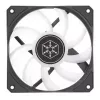 Air cooler Silverstone Air Slimmer 120 12 cm Black Transparent