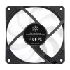 Air cooler Silverstone Air Slimmer 120 12 cm Black Transparent