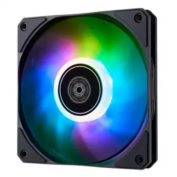 Air cooler Silverstone Air Slimmer 120 12 cm Black Transparent