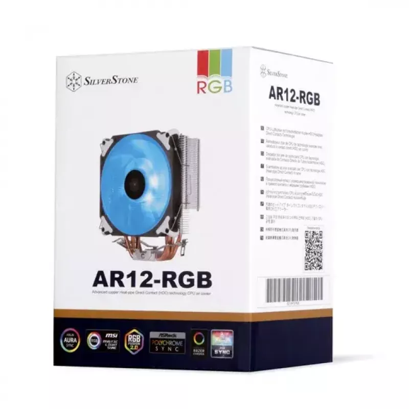 Cooler Silverstone AR12 RGB Processor