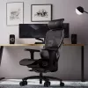 Mesh seat ThunderX3 XTC Mesh backrest Black height 118-126 cm