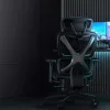 Mesh seat ThunderX3 XTC Mesh backrest Black height 118-126 cm