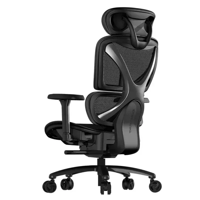 Mesh seat ThunderX3 XTC Mesh backrest Black height 118-126 cm