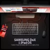 Axagon HMC-KB-GE, USB 5Gbps hub w. keyboard, HDMI 4K/60Hz, 3x USB-A, SD/mSD, audio, PD 100, German layout
