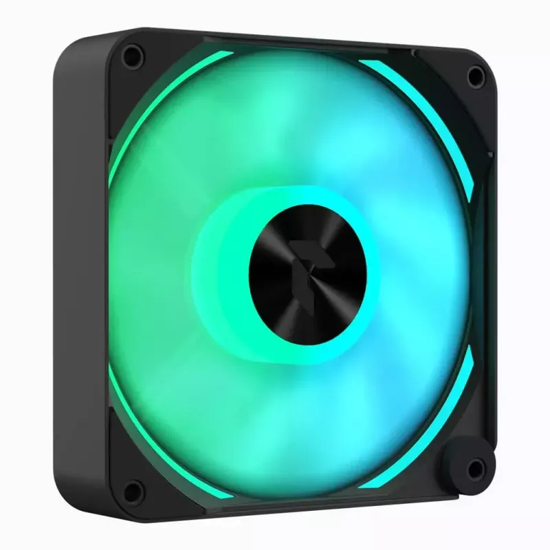 Fan APNX FP2-120 PWM ARGB Maximum airflow 83.87 cfm Black