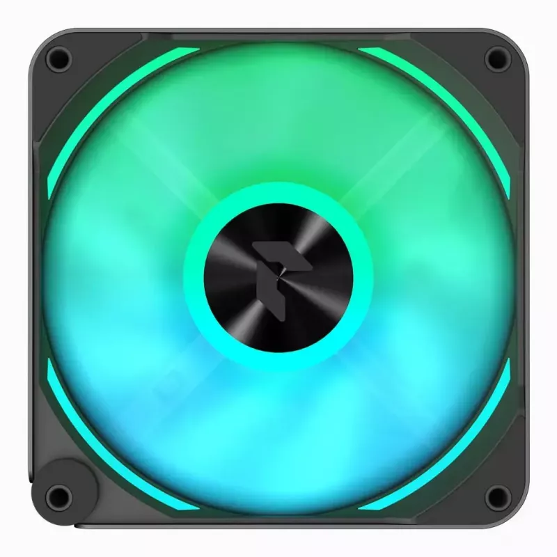 Fan APNX FP2-120 PWM ARGB Maximum airflow 83.87 cfm Black