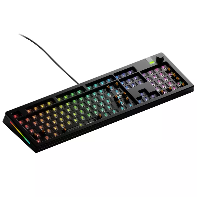 Glorious PC Gaming Race GMMK 3 PRO Barebones Keyboard Full-size USB RGB LED