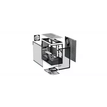 PC Case HYTE Y40 Midi Tower Black, White