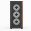 Aerocool D501A Midi Tower Black, Wood
