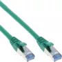 InLine Patch Cable S/FTP PiMF Cat.6A halogen free 500MHz green 3m