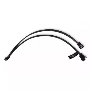 RGB splitter cable Alphacool 18677 plastic black 300 mm