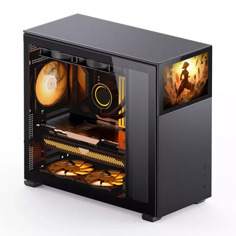 PC Case Jonsbo D41 STD Midi Tower Black