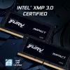 Kingston Technology FURY 16GB 6400MT/s DDR5 CL38 SODIMM Impact XMP
