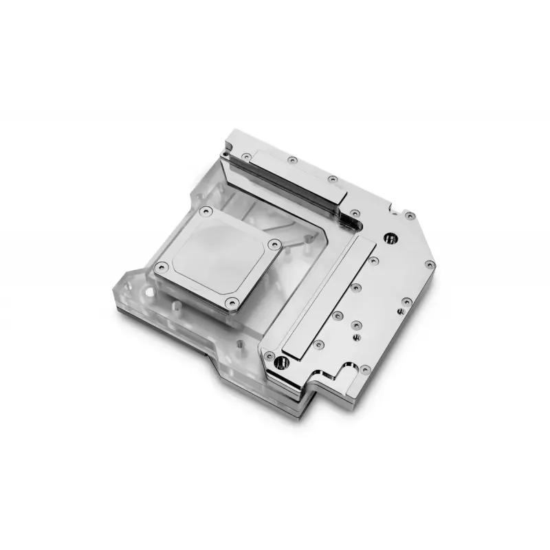 Water block EK Water Blocks Acrylic Aluminium Brass Copper Silver Transparent