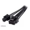 Adapter cable Akasa AK-CBPW22-15 — 8-pin EPS to 4-pin ATX, 15 cm