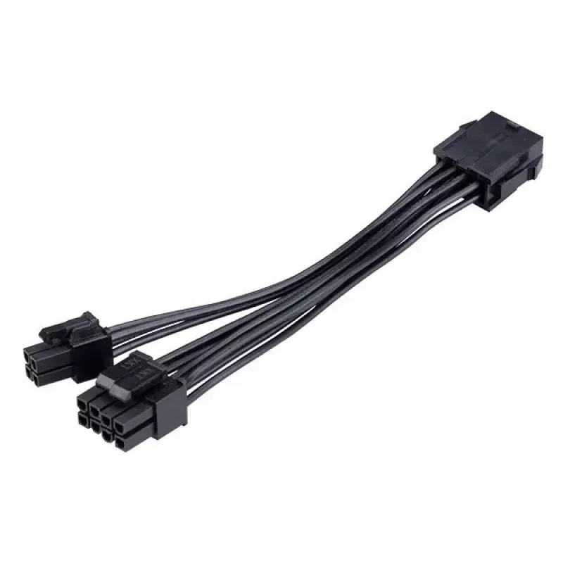 Adapter cable Akasa AK-CBPW22-15 — 8-pin EPS to 4-pin ATX, 15 cm