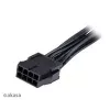 Adapter cable Akasa AK-CBPW22-15 — 8-pin EPS to 4-pin ATX, 15 cm