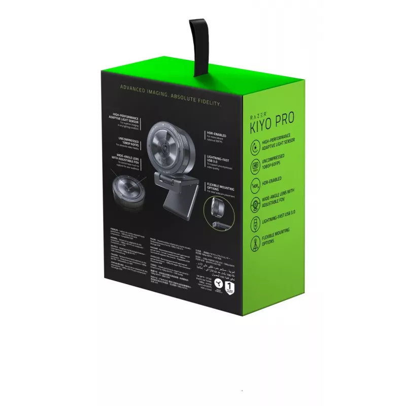Webcam Razer Kiyo Pro 2.1 MP 1920 x 1080 pixels USB Black