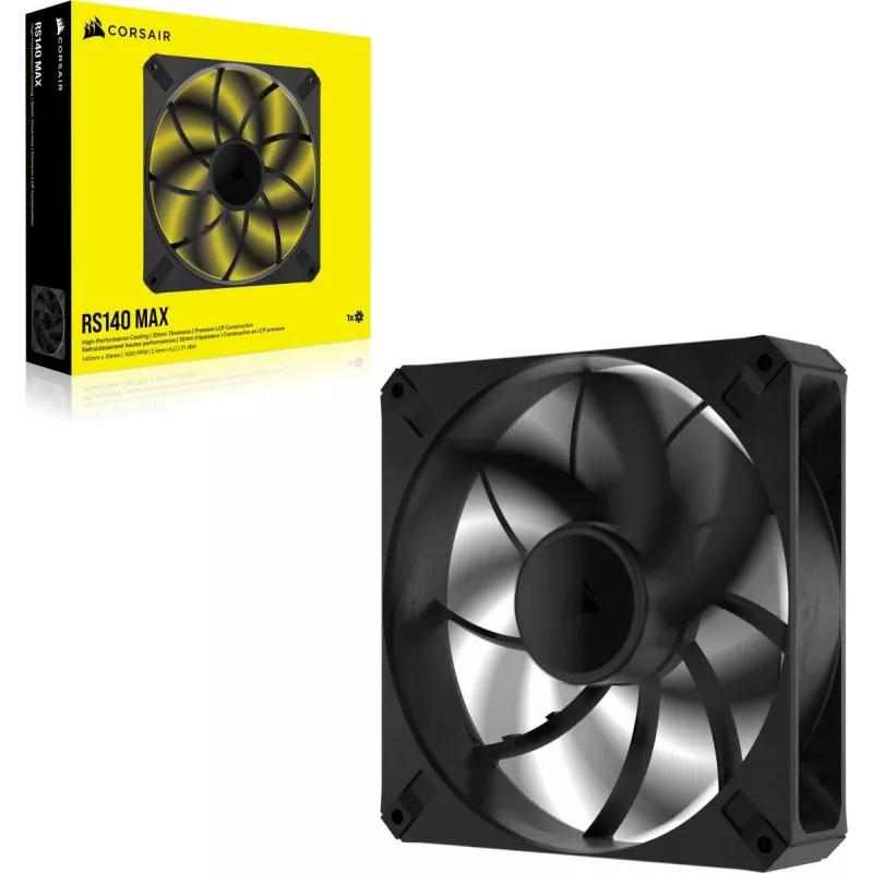 CORSAIR Fan - Rs Series Rs140 Max 140mm Single Pack