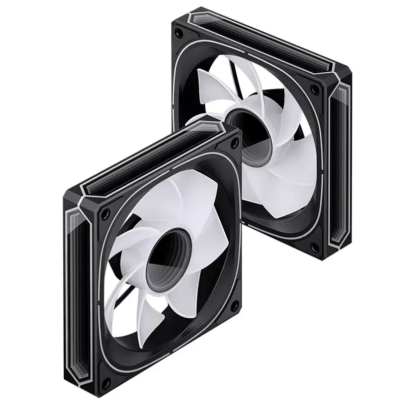 Fan Jonsbo FR-505BR 12 cm Black White 800-1800 RPM 47.2 CFM