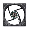 Fan Jonsbo FR-505BR 12 cm Black White 800-1800 RPM 47.2 CFM