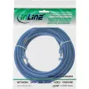 InLine Patch Cable S/FTP PiMF Cat.6A halogen free 500MHz blue 10m