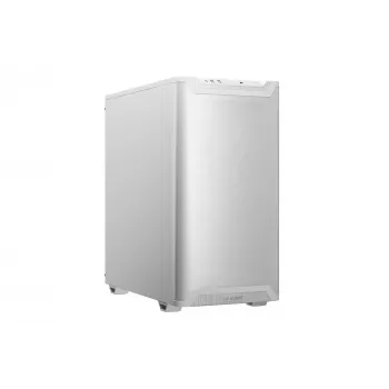 PC case be quiet! PURE BASE 501 Airflow Midi Tower White — ATX, 3×140mm front, 1×140mm rear, 5×2.5 inch, 2×3.5 inch, USB‑C, PWM support