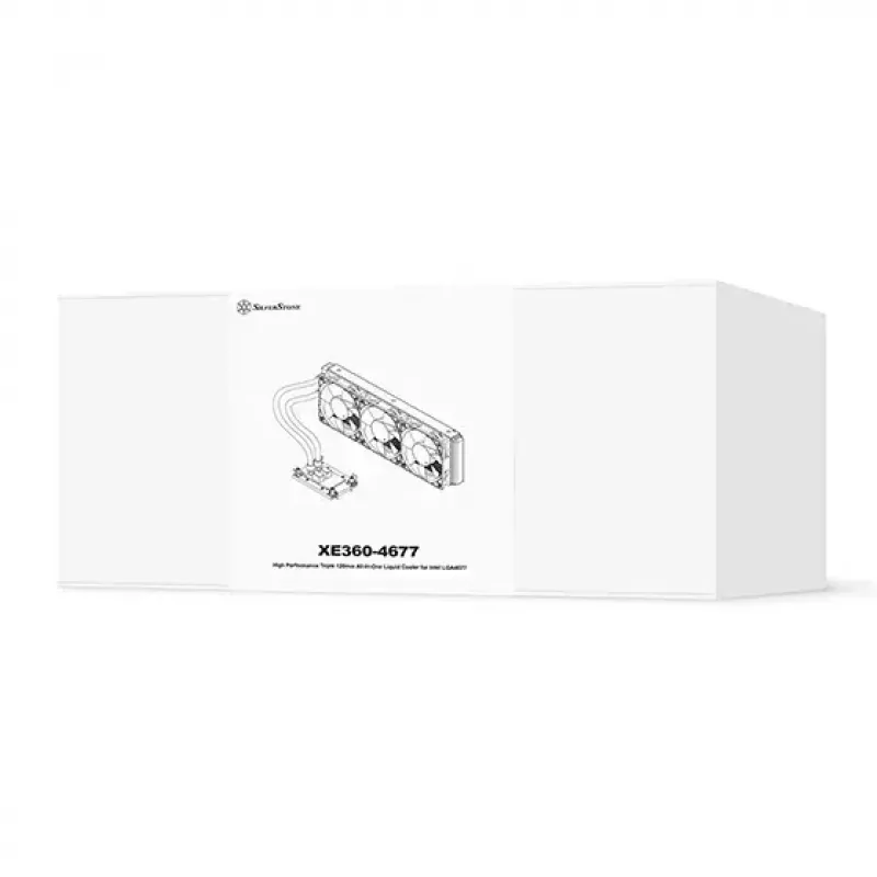 All-in-one liquid cooler Silverstone SST-XE360-4677 12 cm fan 600-2800 RPM