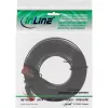 InLine Flat Ultraslim Patch Cable U/UTP Cat.6 Gigabit ready black 1m