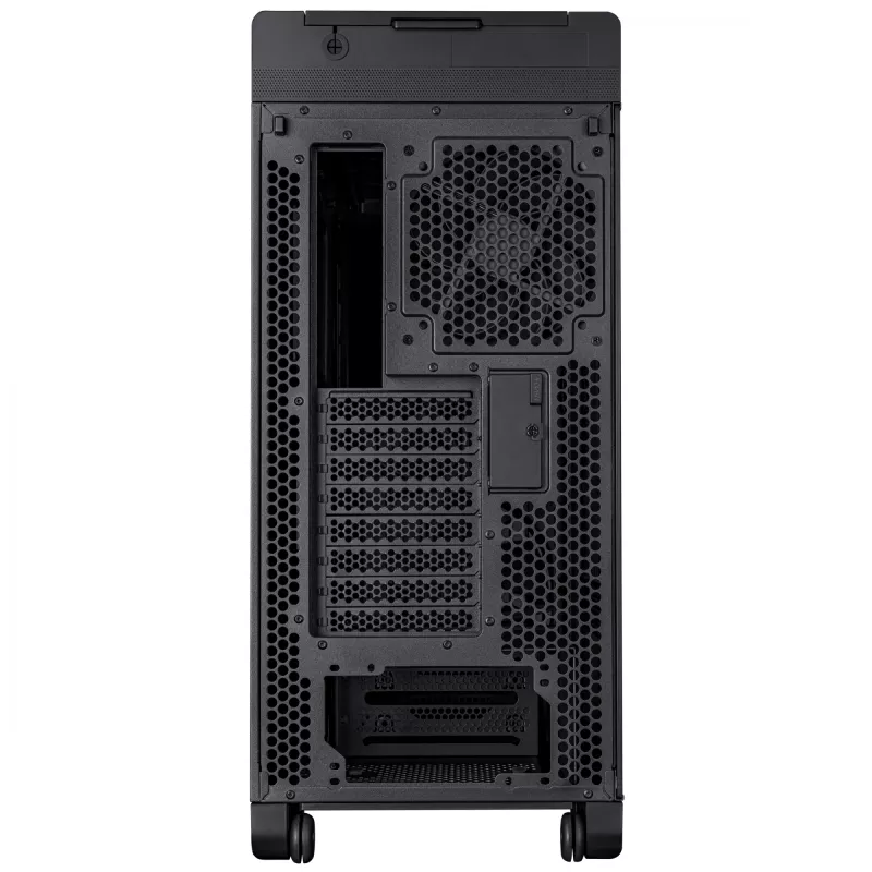 PC Case ASUS ProArt PA602 Midi Tower Black — ATX/EATX support, tempered glass, 2x200mm front fans, 360mm top radiator, GPU up to 450mm