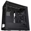 PC Case ASUS ProArt PA602 Midi Tower Black — ATX/EATX support, tempered glass, 2x200mm front fans, 360mm top radiator, GPU up to 450mm