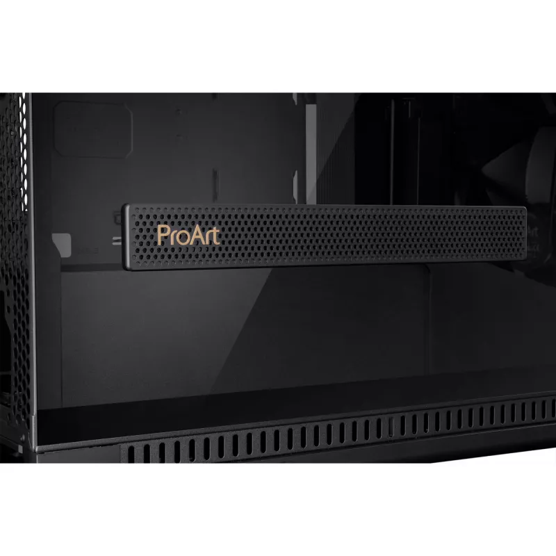 PC Case ASUS ProArt PA602 Midi Tower Black — ATX/EATX support, tempered glass, 2x200mm front fans, 360mm top radiator, GPU up to 450mm
