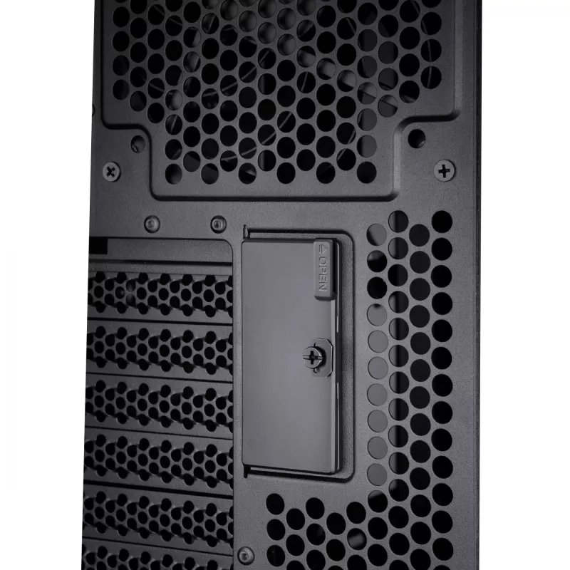 PC Case ASUS ProArt PA602 Midi Tower Black — ATX/EATX support, tempered glass, 2x200mm front fans, 360mm top radiator, GPU up to 450mm