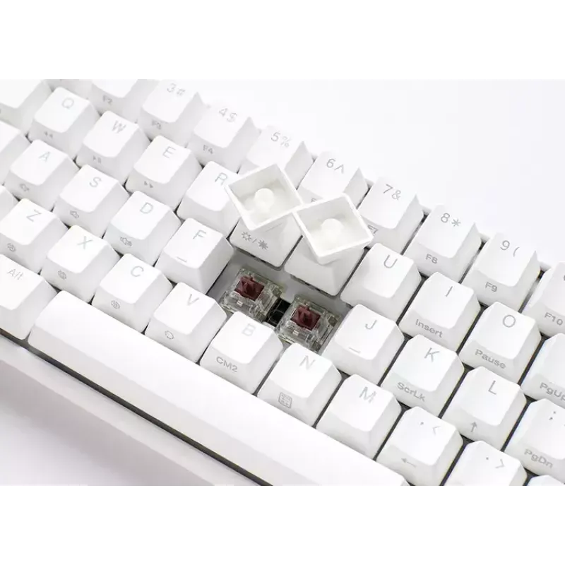 Ducky One 3 Mini Pure White keyboard Gaming USB German 61 keys RGB LED