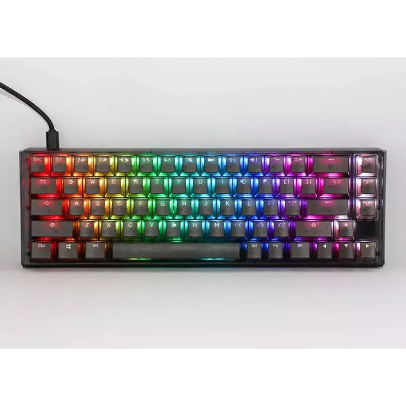 Ducky One 3 Aura SF Keyboard Gaming USB QWERTY Black 67 Keys RGB