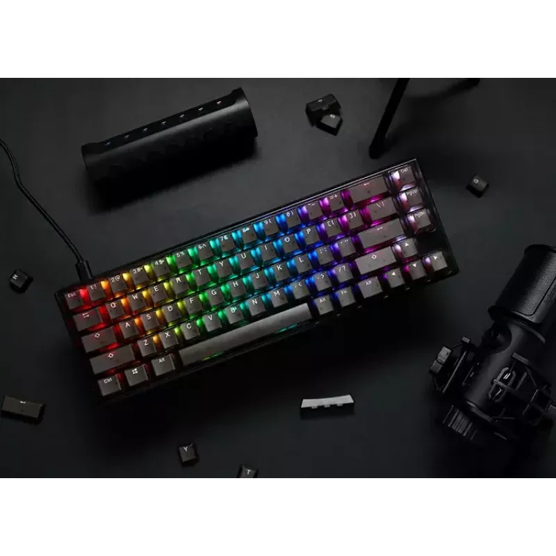 Ducky One 3 Aura SF Keyboard Gaming USB QWERTY Black 67 Keys RGB