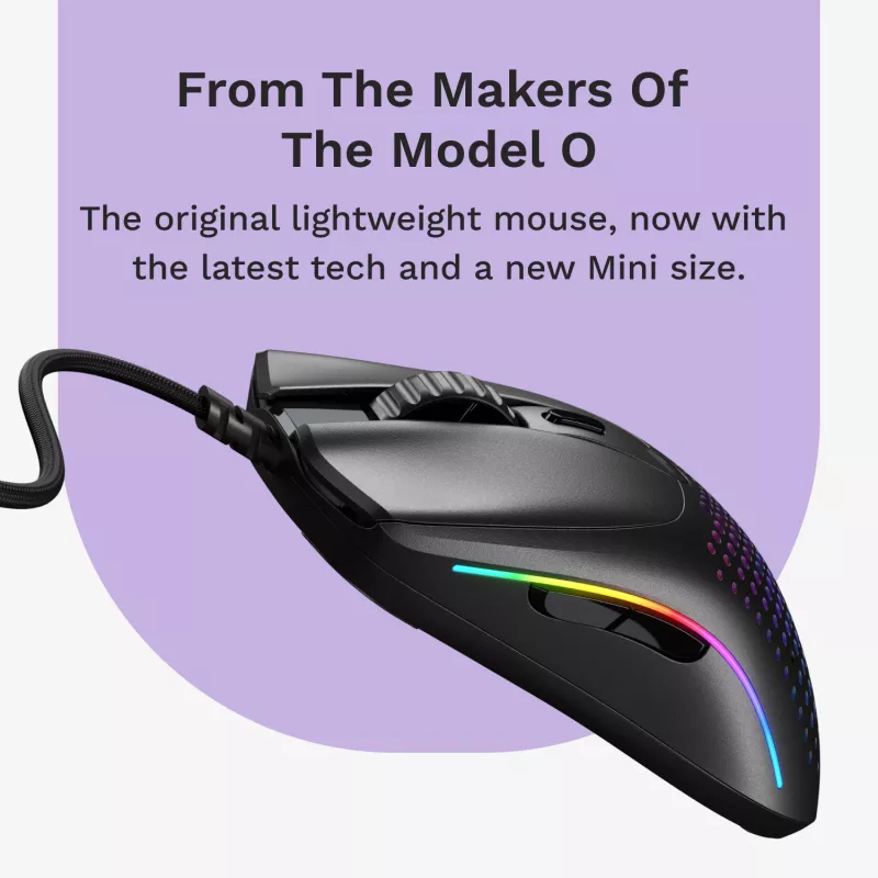 Gaming mouse Glorious Gaming Model O 2 Mini Gaming Mouse RGB Black