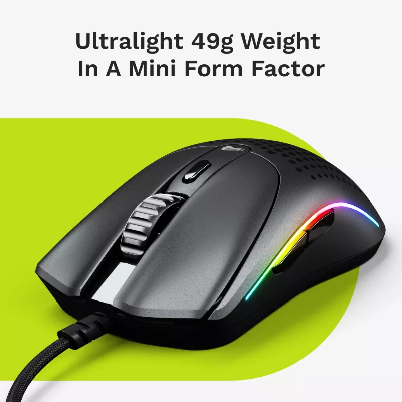 Gaming mouse Glorious Gaming Model O 2 Mini Gaming Mouse RGB Black