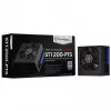 Power supply SILVERSTONE ST1200-PTS 1200 W 80 PLUS Platinum, 20+4 pin ATX, 120 mm fan, Black