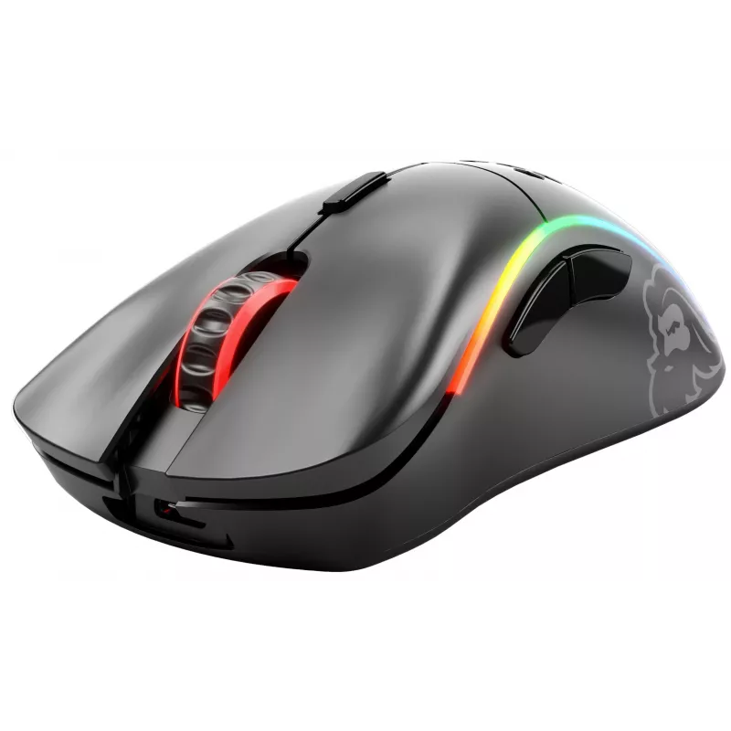 Glorious Gaming Glorious Model D Wireless - Matte Black, Right-hand, RF Wireless, 19000 DPI, Black