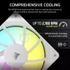 Fan Corsair RS120 ARGB 12 cm White 420-2100 RPM 3 pcs